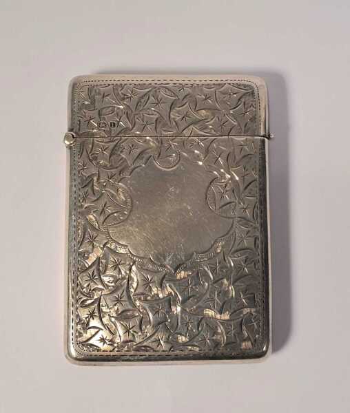SILVER CARD CASE