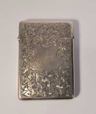 1065 · SILVER CARD CASE