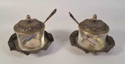1054 · SILVER CONDIMENTS