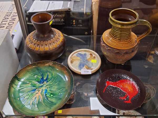 MID-CENTURY POTTERY & more