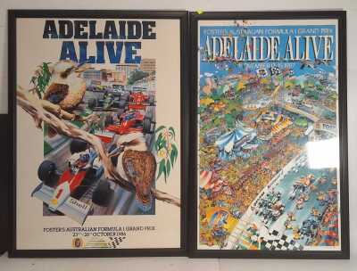 'Adelaide Alive' Grand Prix Posters