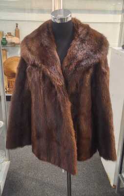 1391 · FAUX FUR COAT