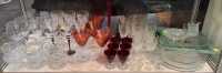 ASSORTED GLASSWARE