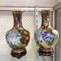 CLOISONNE VASES