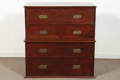Campaign Secretaire Chest