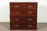 CAMPAIGN SECRETAIRE CHEST
