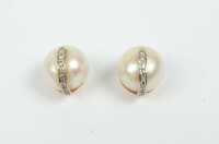 PEARL & DIAMOND EARRINGS