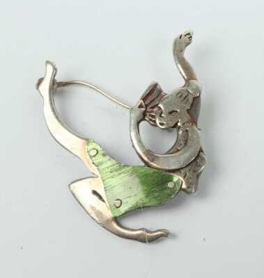 1010 · SILVER BROOCH