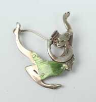 SILVER BROOCH