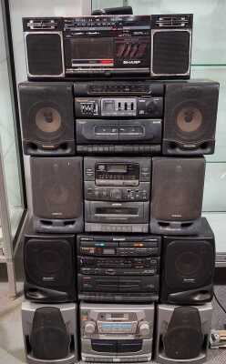 Portable Stereo Lot