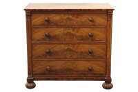 MAHOGANY CHEST OF DRAWERS - 2