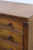 MAHOGANY CHEST OF DRAWERS - 3