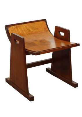Oak Piano Stool