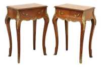 PAIR OF BEDSIDE TABLES
