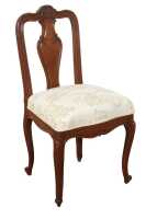 SET OF OAK DINING CHAIRS - 2