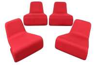 SET OF URBAN LOUNGE CHAIRS