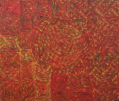 RONNIE TJAMPITJINPA (Australia, Aboriginal 1943-2023)