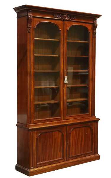 MAHOGANY BOOKCASE