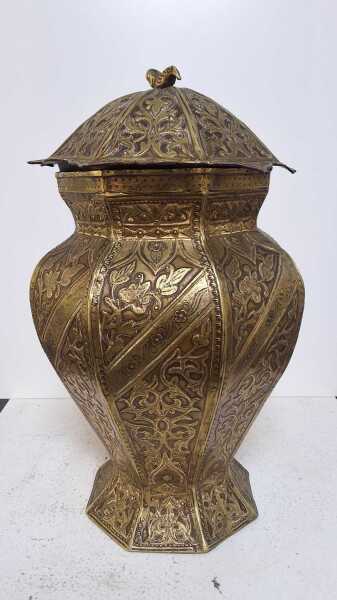 BRONZE URN