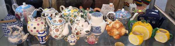 TEAPOTS GALORE!