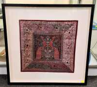 FRAMED TEXTILE