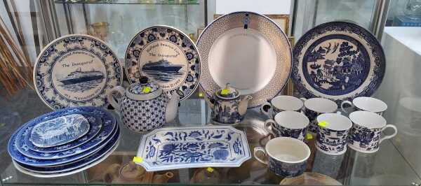 BLUE AND WHITE CHINA