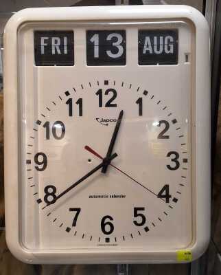 Wall Clock & Calendar