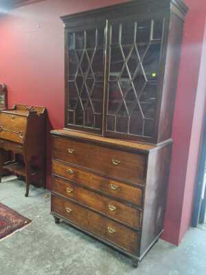 78 · SECRETAIRE BOOKCASE