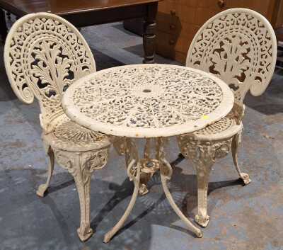 Cast Iron Patio Setting