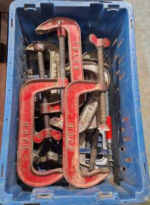 Lot Of Clamps