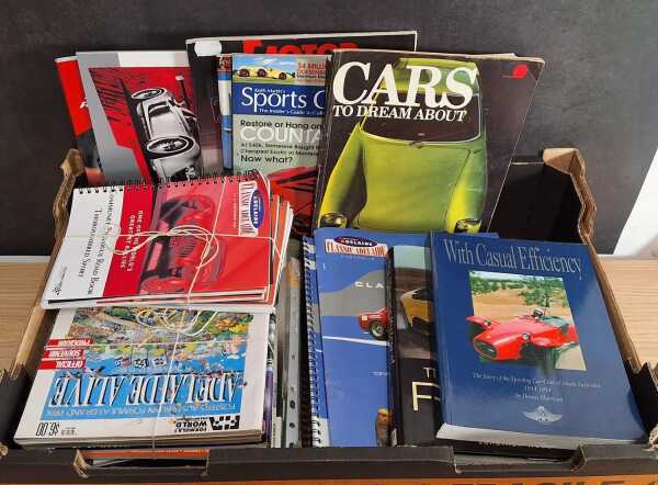CAR BOOKS & MAGAZINES