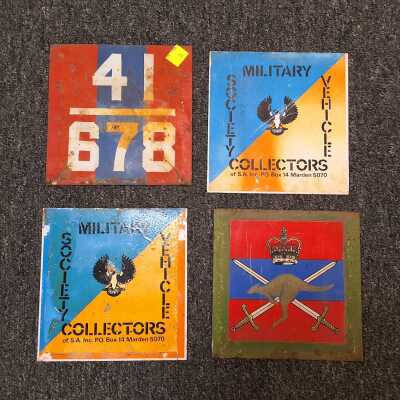MILITARY PLAQUES