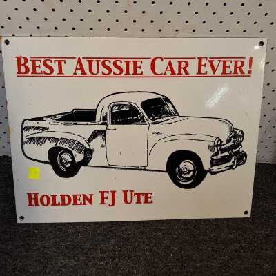 1245 · ENAMEL SIGN