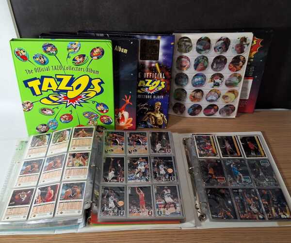TAZOS & TRADING CARDS