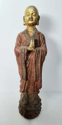 1382 · BUDDHIST MONK FIGURE