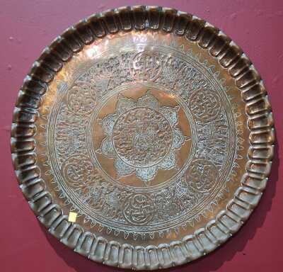 Heavy Copper Platter