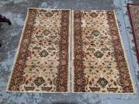 PAIR OF HALL RUGS