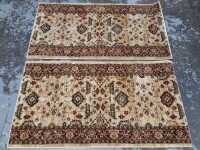 PAIR OF HALL RUGS - 2