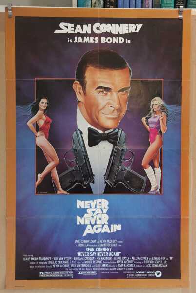 JAMES BOND NEVER SAY NEVER AGAIN