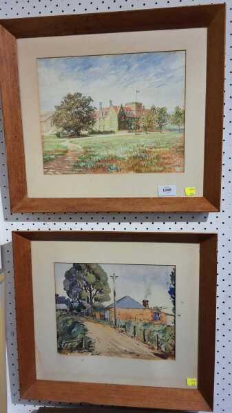 FRAMED WATERCOLOURS