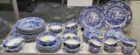 BLUE AND WHITE DINNERWARE