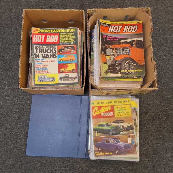 HOT ROD MAGAZINES