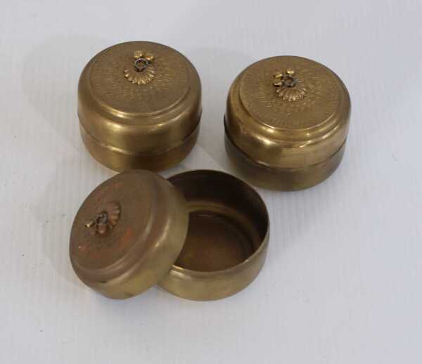 BRASS DISHES