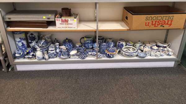 BLUE AND WHITE CHINA