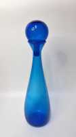 BLUE GLASS BOTTLE