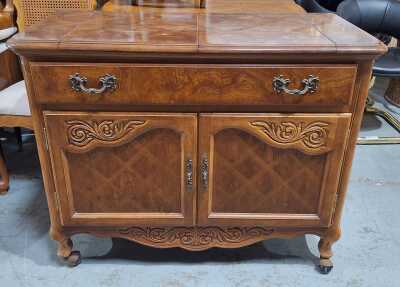 Rolling Drinks Cabinet
