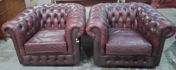 CHESTERFIELD ARMCHAIRS