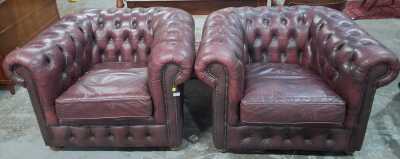 Chesterfield Armchairs