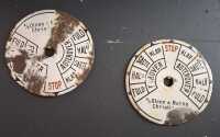 ENGINE TELEGRAPH DIAL FACES