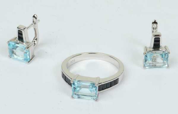SILVER RING SET